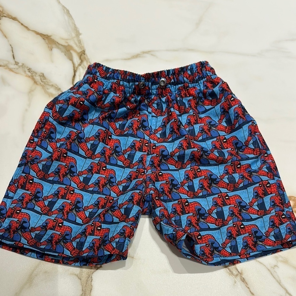 Spider-Man Themed Kids Shorts - Picture 2 of 4